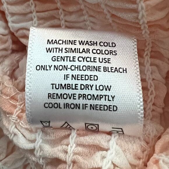 Madden NYC Gingham Smocked Dress Size L - Picture 6 of 6